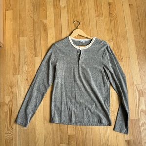 James Perse striped henley